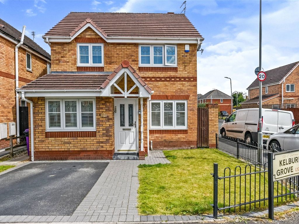 4 bed detached house for sale in Kelburn Grove, West Derby, Liverpool
