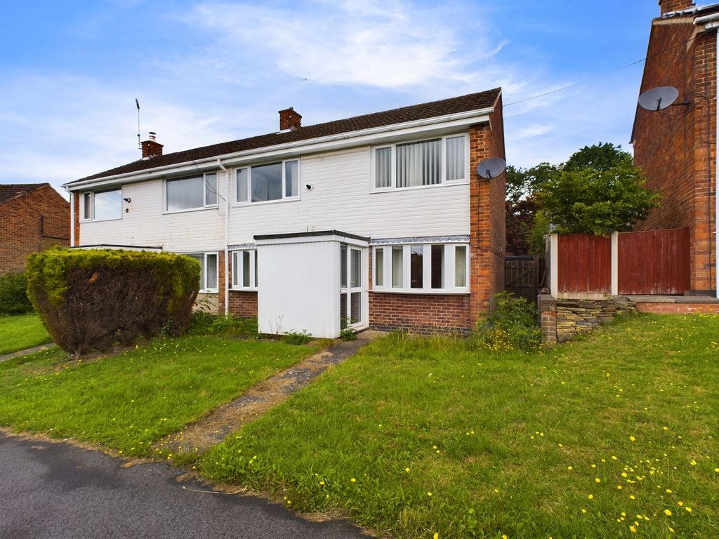 2 bed semidetached house for sale in Birchen Close, Chesterfield S40