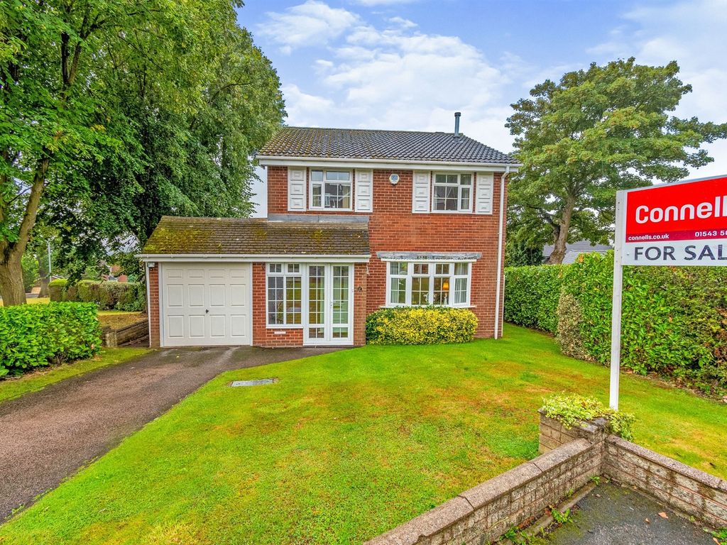 4 bed detached house for sale in Adamson Close, Hatherton, Cannock WS11