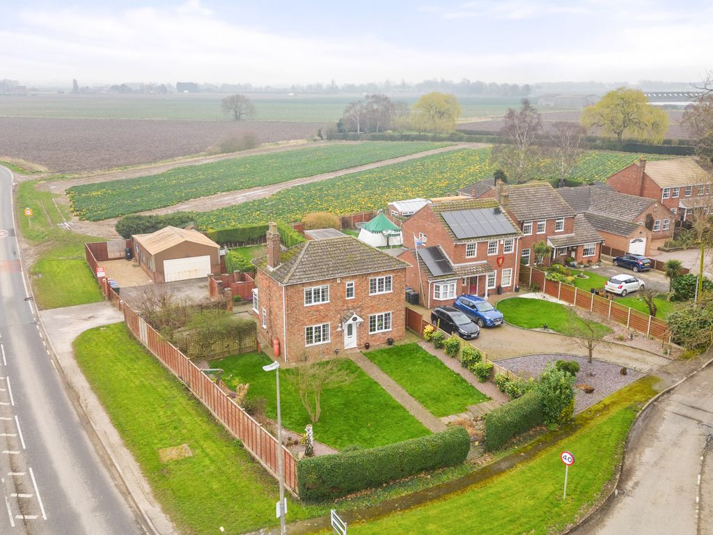 3 bed detached house for sale in Davids Lane, Benington, Boston PE22, £