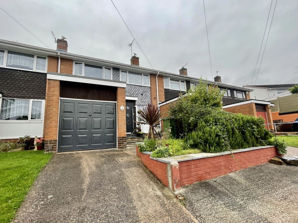 3 bed terraced house for sale in Wellswood Gardens, St Thomas EX4, £