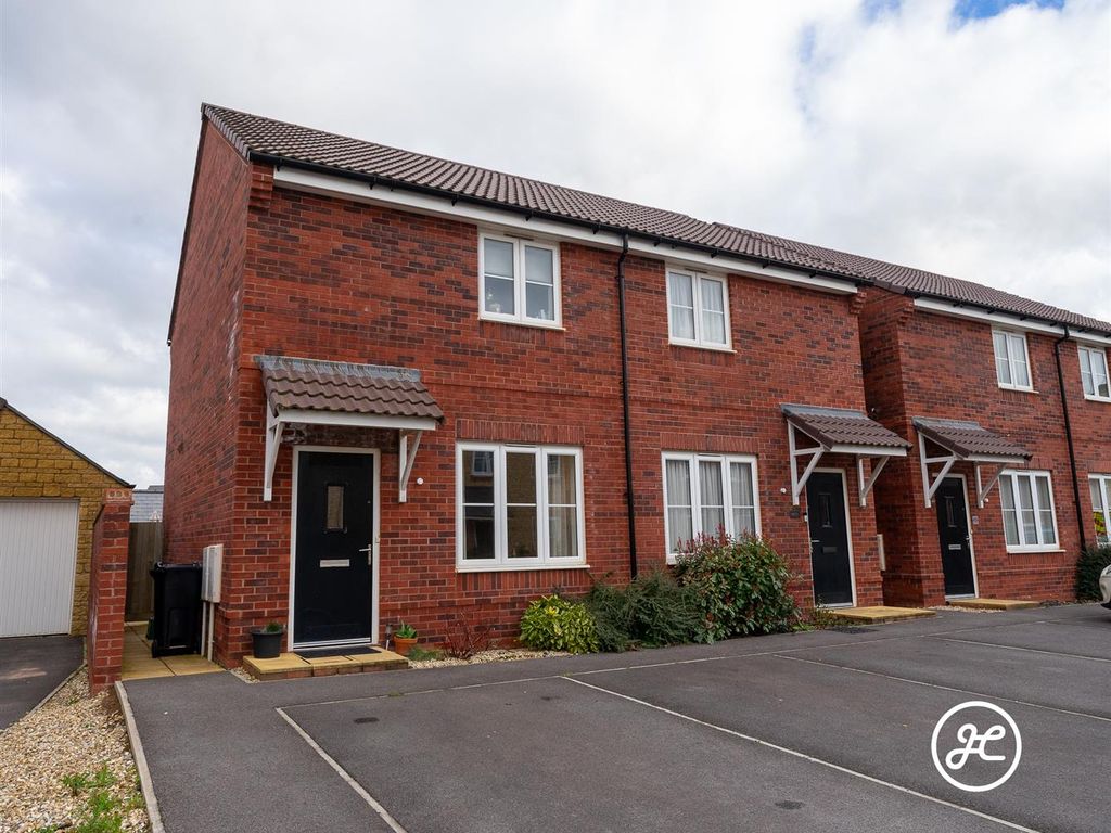 2 bed semidetached house for sale in Campion Way, Wilstock Village
