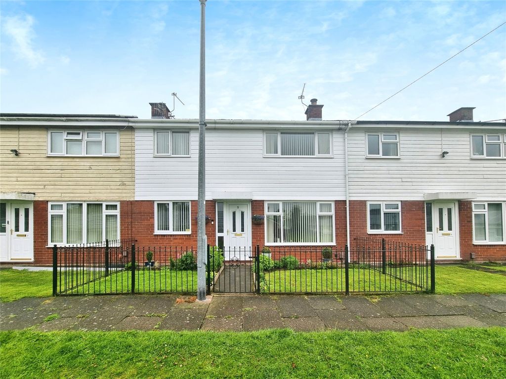 2 bed terraced house for sale in Shannon Drive, Goldenhill, StokeOn