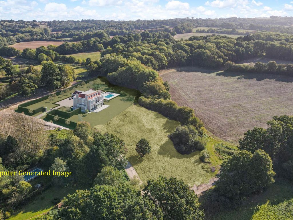 New home, Land for sale in Bedgebury Road, Goudhurst, Cranbrook, Kent