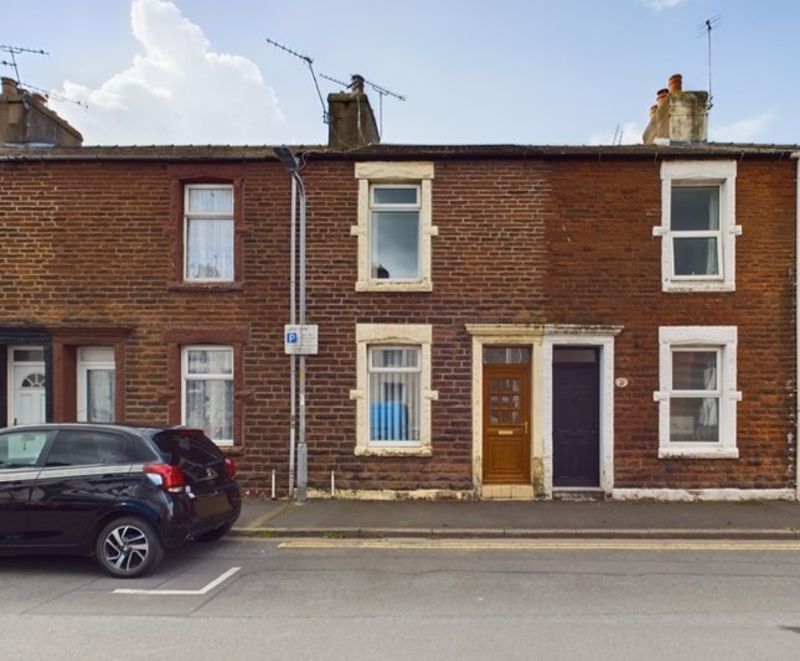 2 bed terraced house for sale in Victoria Road, Workington CA14, £