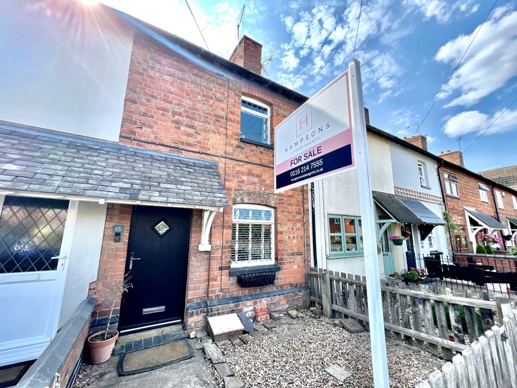 2 bed terraced house for sale in Station Road, Stoney Stanton