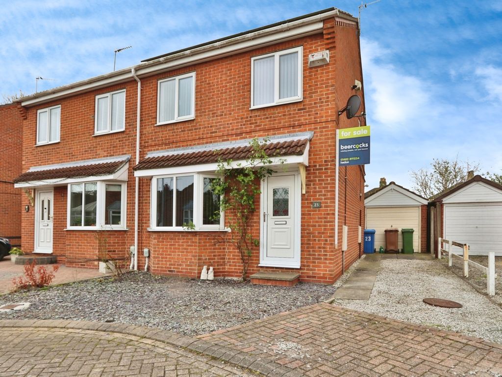 3 bed semidetached house for sale in Red House Farm, Hedon, Hull HU12