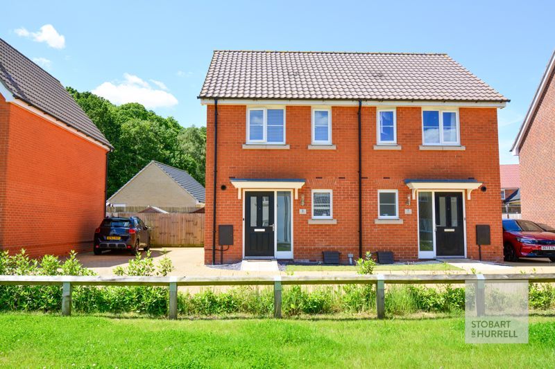 2 bed semidetached house for sale in Towler Drive, Sprowston, Norfolk