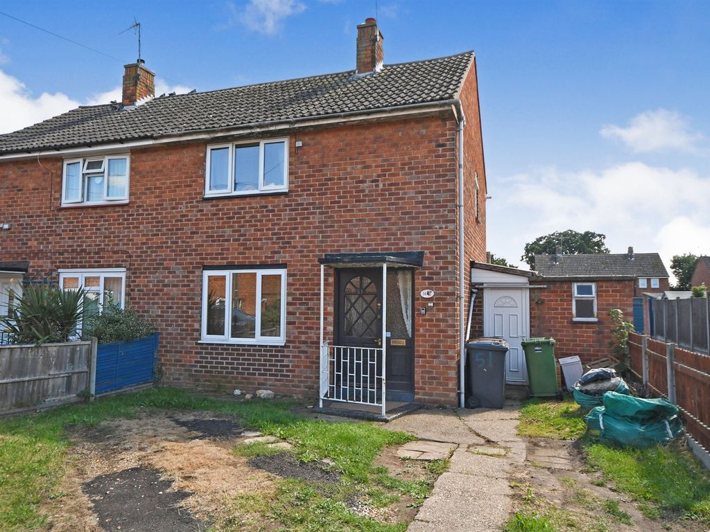 2 bed semidetached house for sale in Larchwood Crescent, Lincoln LN6