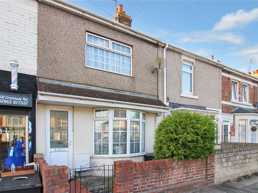 3 bed terraced house for sale in Cricklade Road, Gorse Hill, Swindon