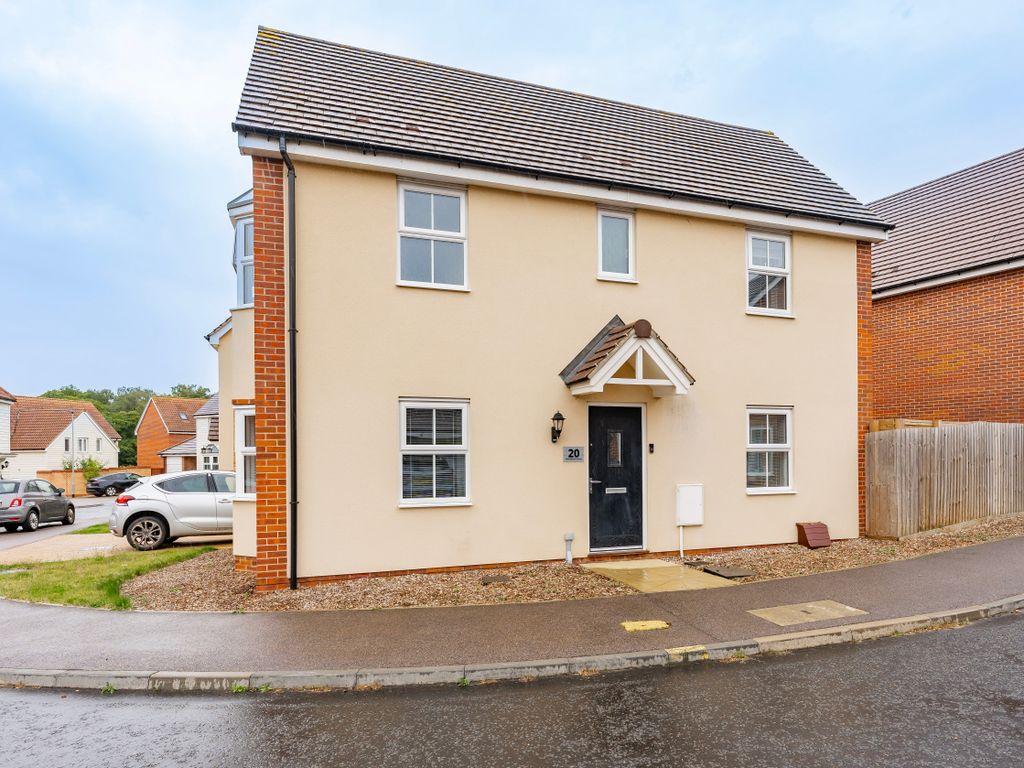 3 bed detached house to rent in Allan Bedford Crescent, Costessey