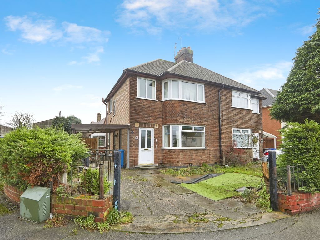 3 bed semidetached house for sale in Meadow Lane, Long Eaton, Nottingham, Derbyshire NG10, £