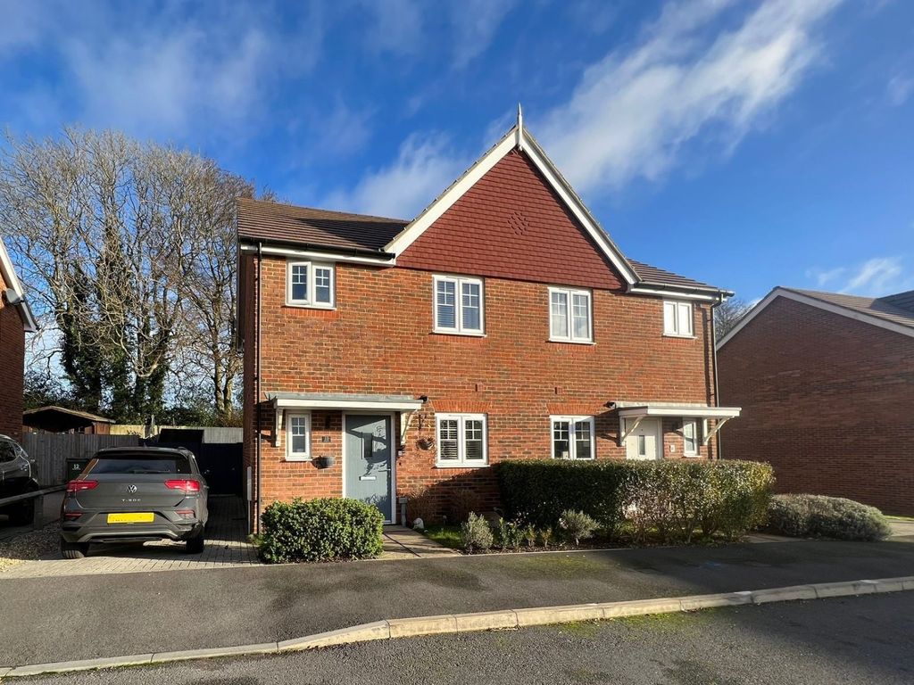 2 bed semidetached house for sale in Wadebridge Rise, Medstead, Alton