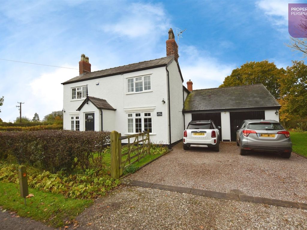 3 bed detached house for sale in Hearns Lane, Faddiley, Nantwich CW5, £