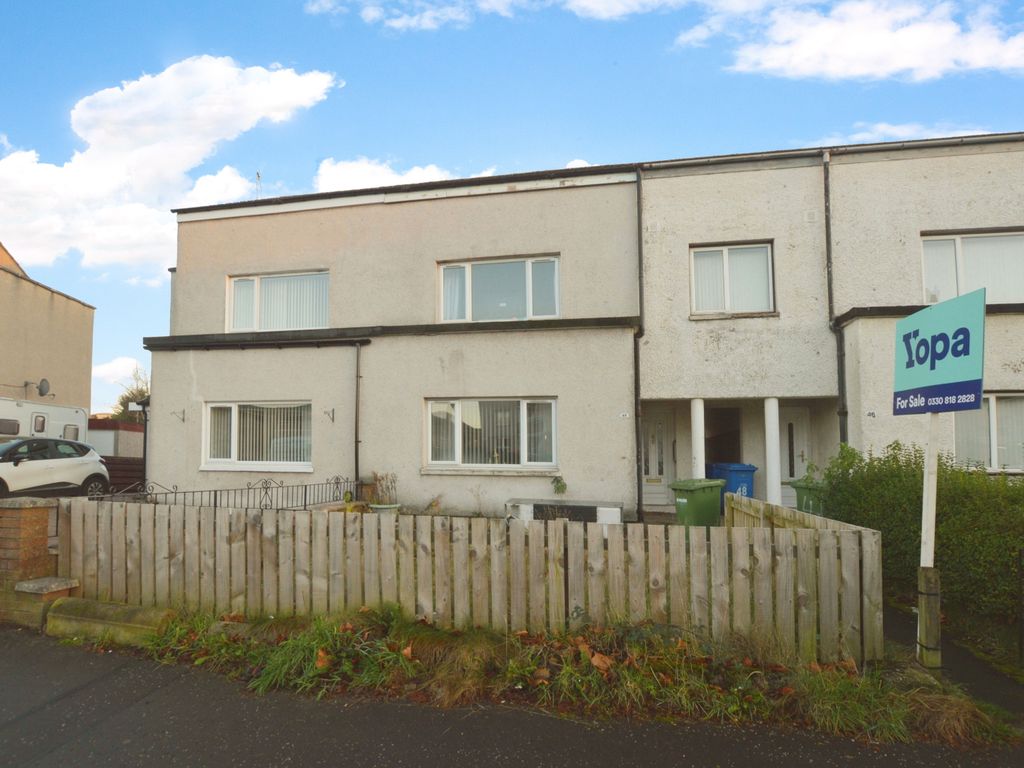 3 bed terraced house for sale in Bowfield Crescent, Glasgow G52, £
