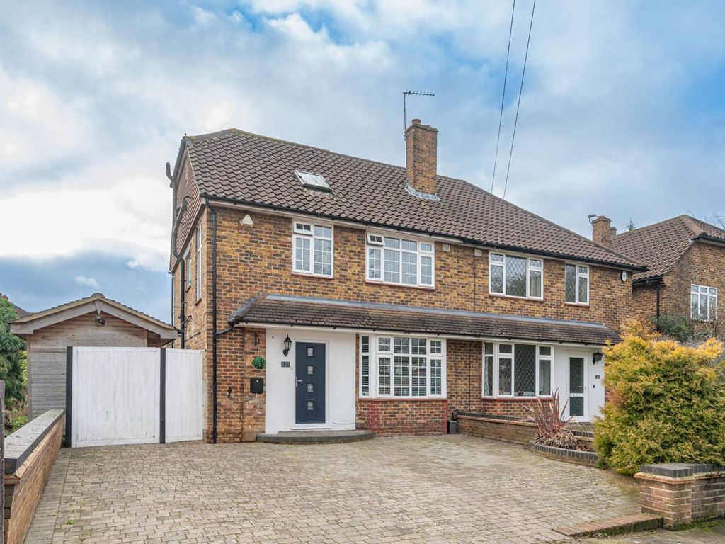 4 bed semidetached house for sale in Petts Wood Road, Orpington BR5, £