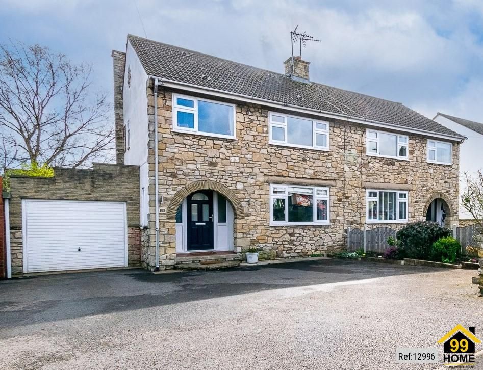 3 bed semidetached house for sale in Stutton Road, Tadcaster, North Yorkshire LS24, £295,000