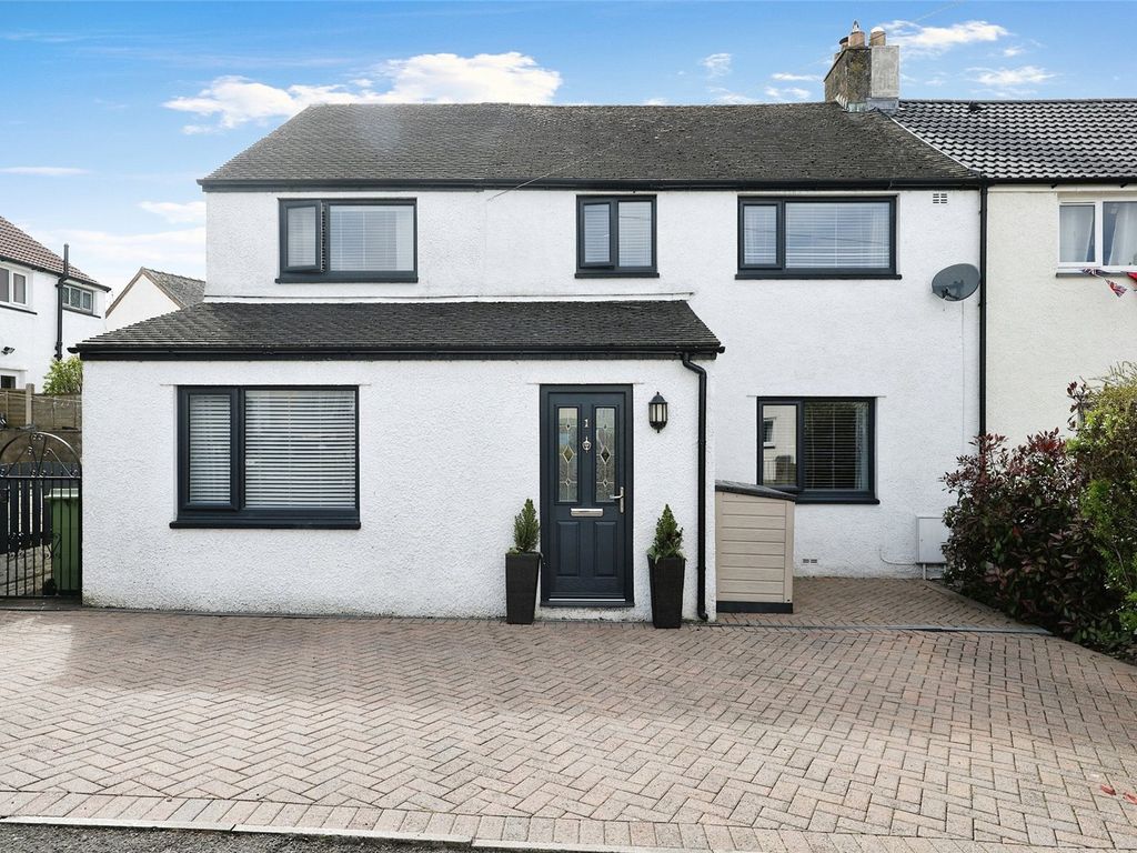 4 bed semidetached house for sale in Shawk Crescent, Thursby, Carlisle
