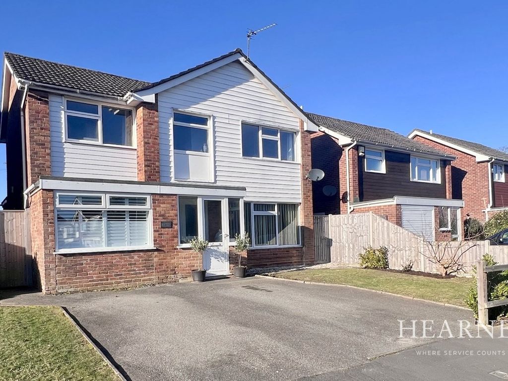 4 bed detached house for sale in Wollaton Road, Ferndown BH22, £490,000