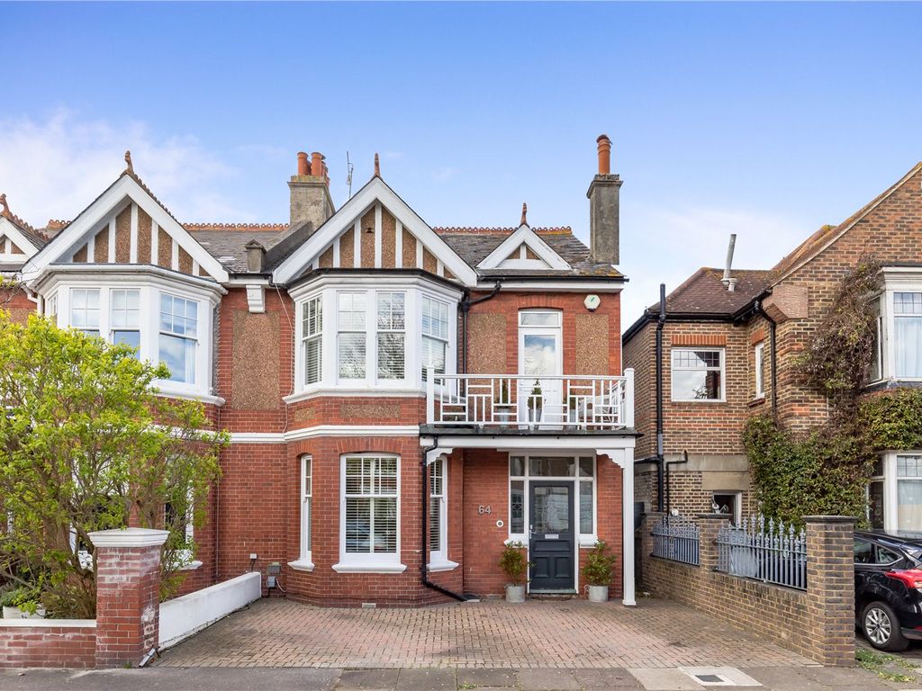 5 bed semidetached house for sale in Carlisle Road, Hove, East Sussex
