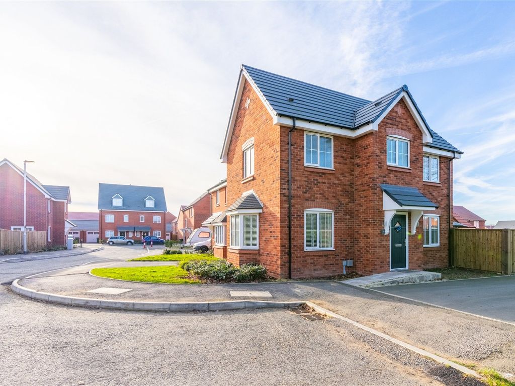 New home, 3 bed detached house for sale in Wade Close, Oadby, Leicester