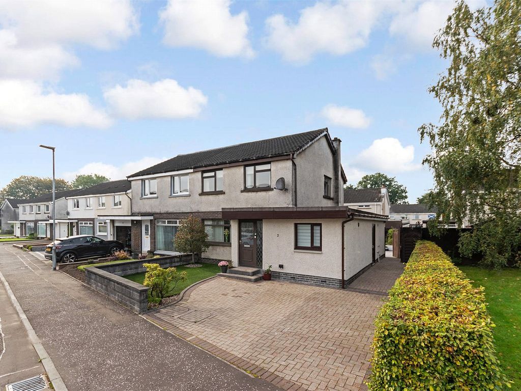 3 bed semidetached house for sale in Dumyat Avenue, Tullibody, Alloa