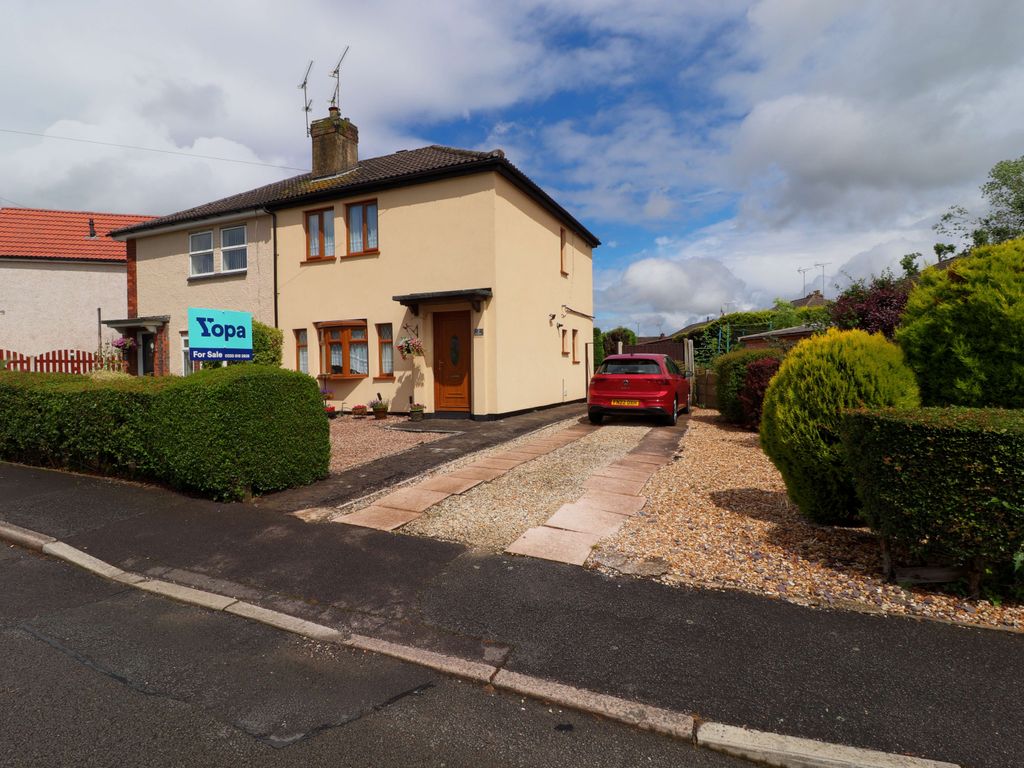 2 bed semidetached house for sale in Beech Avenue, Pinxton, Nottingham