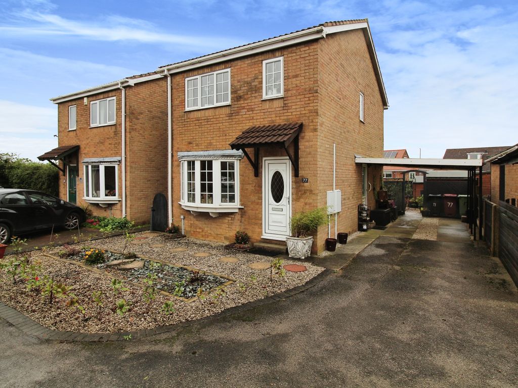 3 bed detached house for sale in Meadow View, Holmewood, Chesterfield S42, £205,000 Zoopla