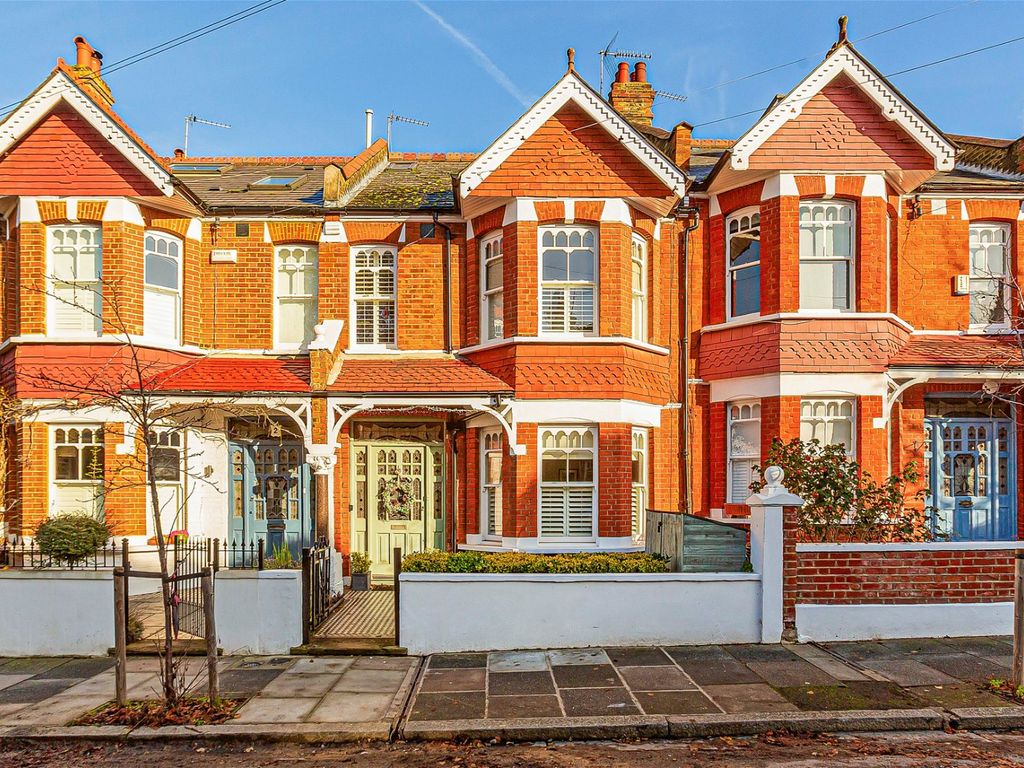 4 bed terraced house for sale in Palmerston Road, London SW14, £