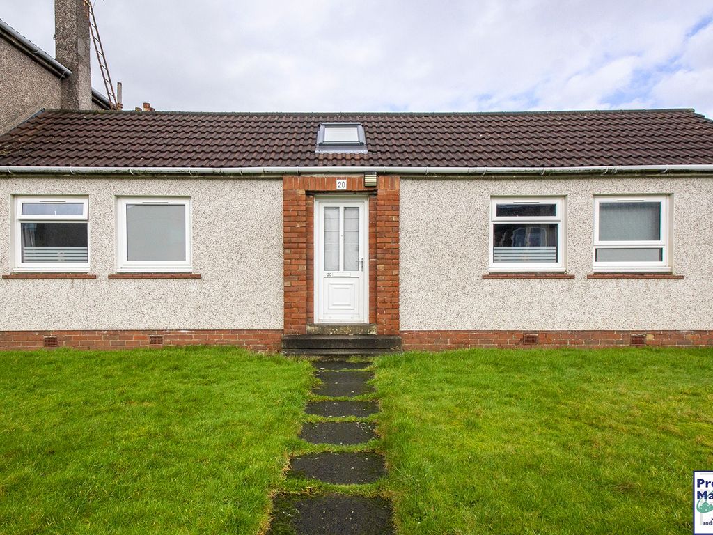 1 bed semidetached bungalow for sale in Hareshaw Gardens, Kilmarnock
