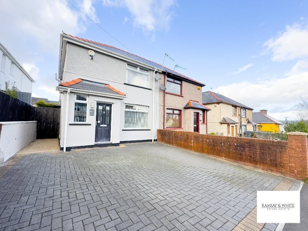 2 bed semidetached house for sale in Brondeg, Heolgerrig, Merthyr