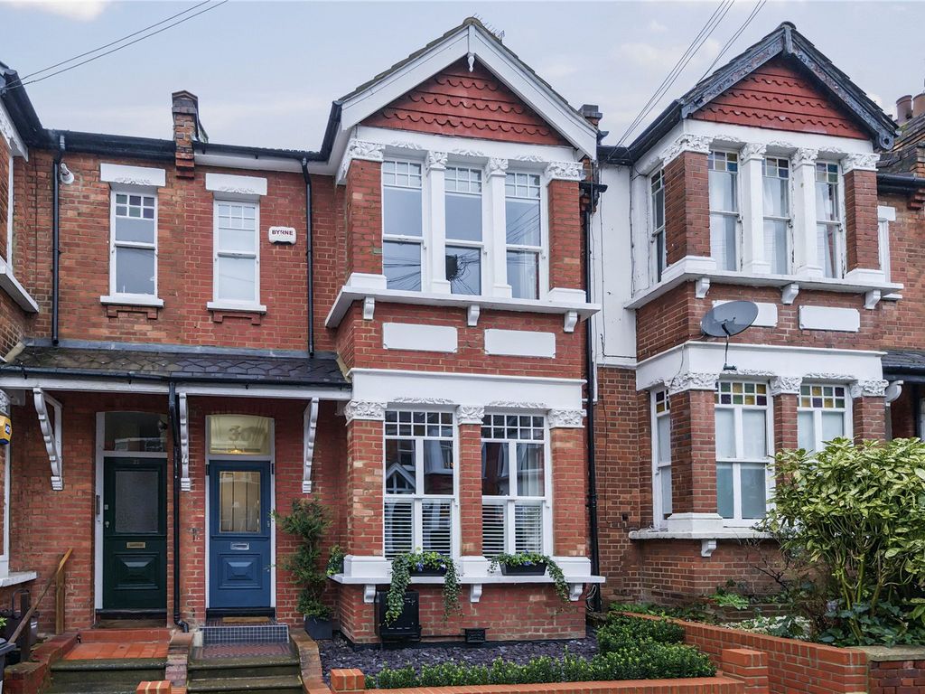 4 bed terraced house for sale in Park Hall Road, London N2, £1,550,000