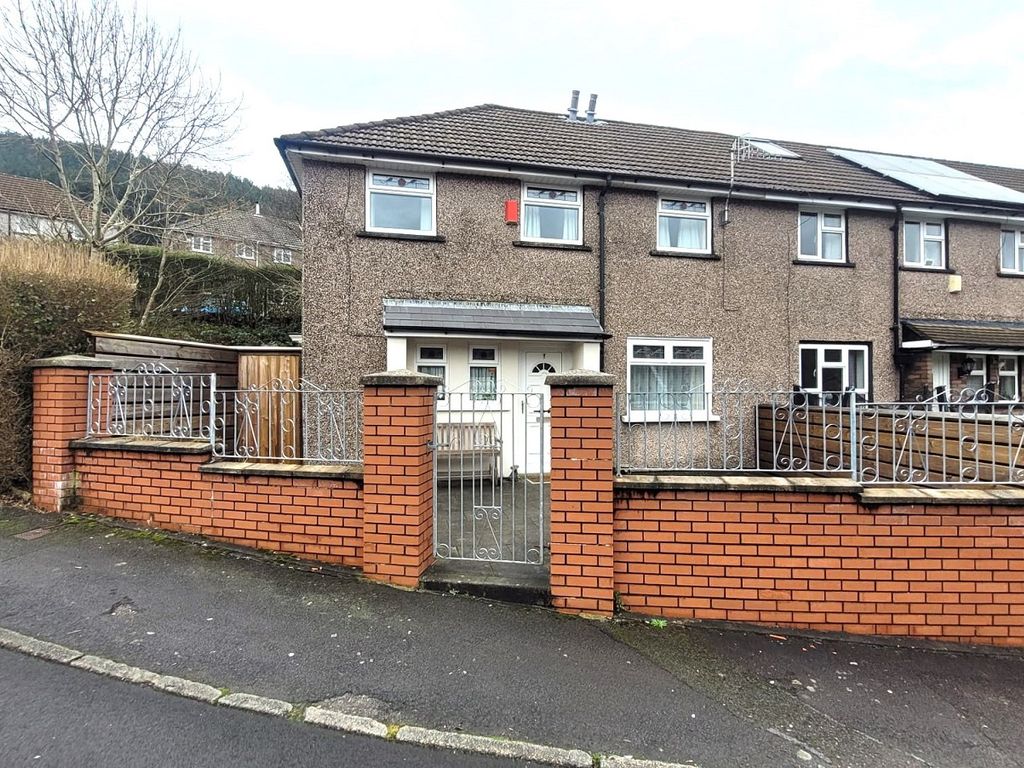 3 bed end terrace house for sale in 1 AelYBryn, Treherbert, Treorchy