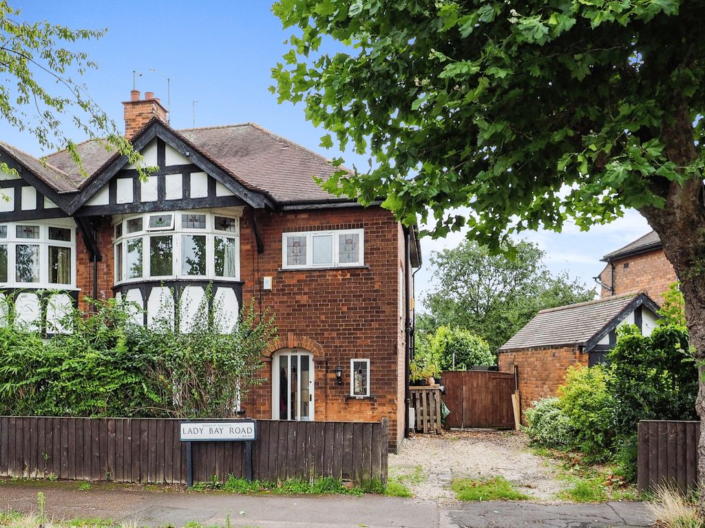 3 bed semidetached house for sale in Lady Bay Road, West Bridgford