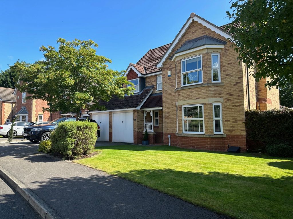 4 bed detached house for sale in Hermitage Gardens, Chester Le Street