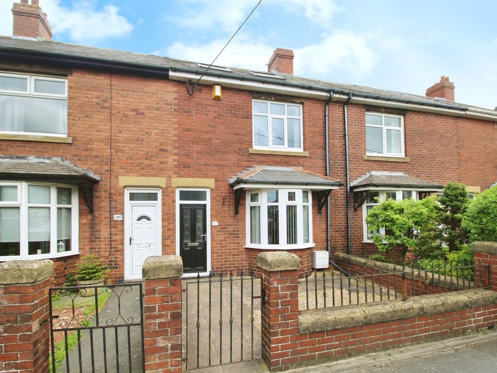 3 bed terraced house for sale in Medomsley Road, Consett, Durham DH8, £