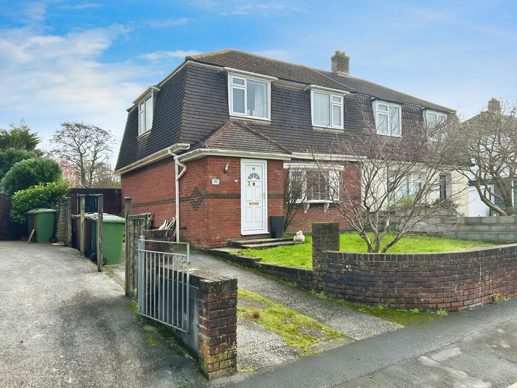 4 bed semidetached house for sale in Reynolds Road, Plymouth PL7, £