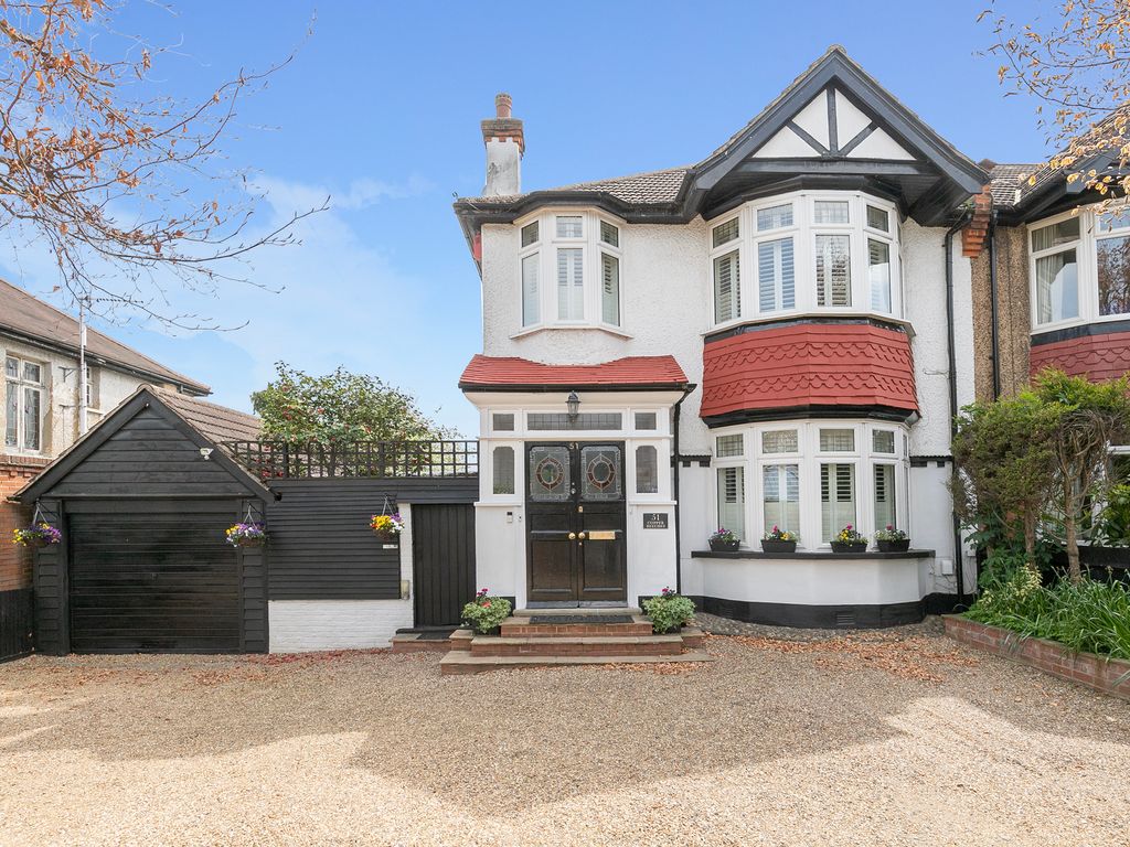 4 bed semidetached house for sale in Monkhams Lane, Woodford Green IG8
