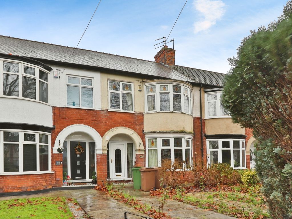 3 bed terraced house for sale in Kingston Road, Willerby, Hull HU10, £