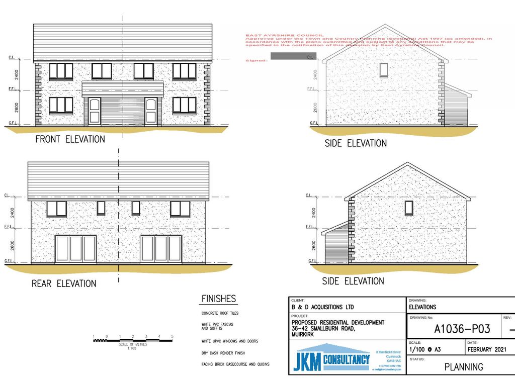 Land for sale in Smallburn Road, Cumnock, Ayrshire KA18, £75,000 Zoopla