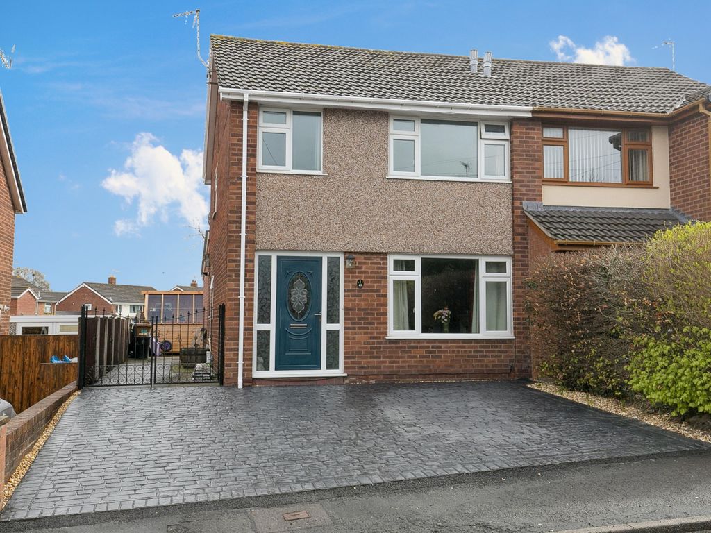 3 bed semi-detached house for sale in york road, connah s quay, deeside, flintshire ch5