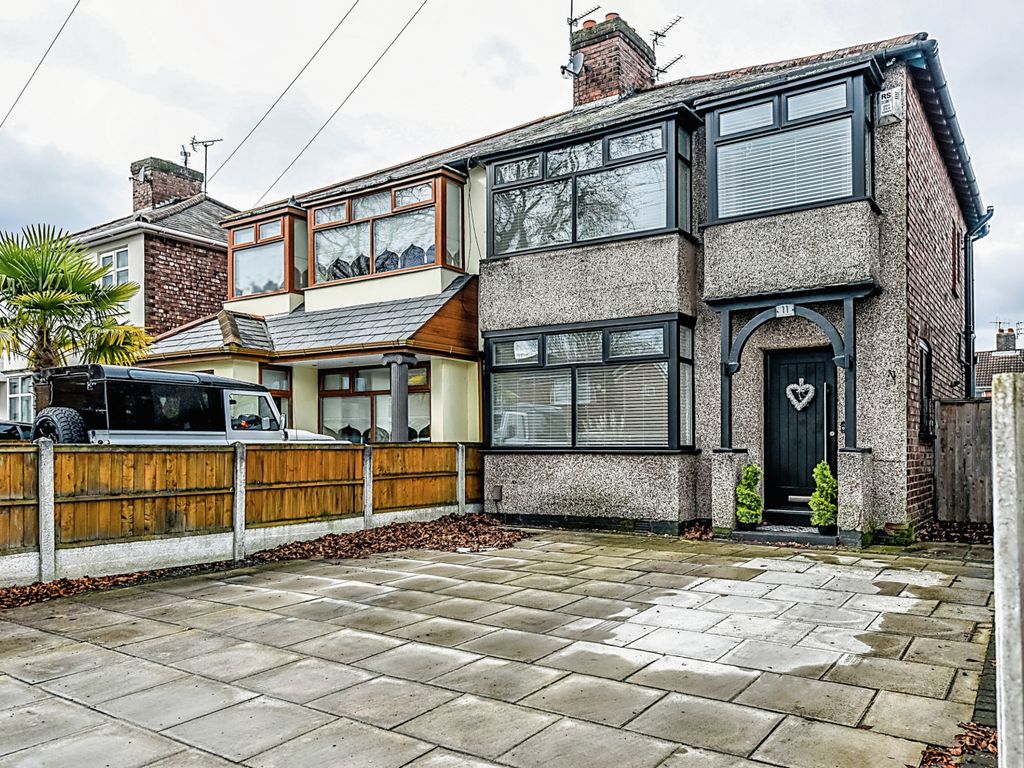 3 bed semidetached house for sale in Grant Road, Liverpool, Merseyside