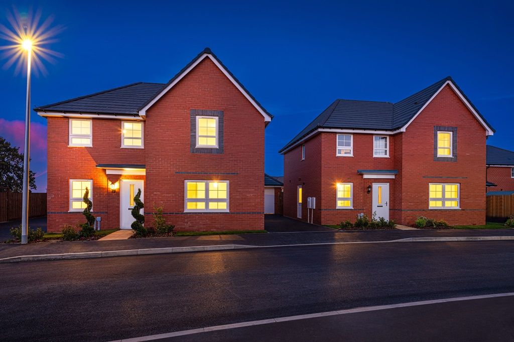 New home, 4 bed detached house for sale in "Radleigh" at Off Banbury