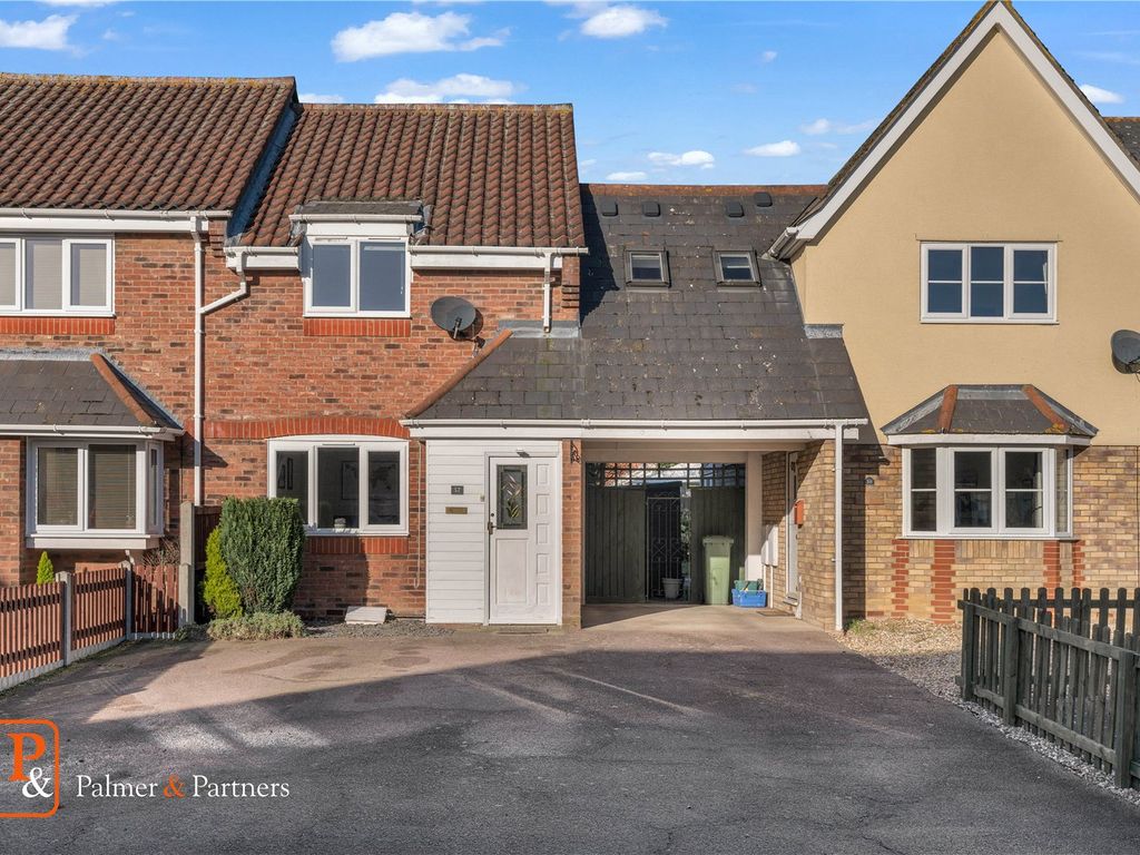 2 bed terraced house for sale in Aldeburgh Gardens, Highwoods