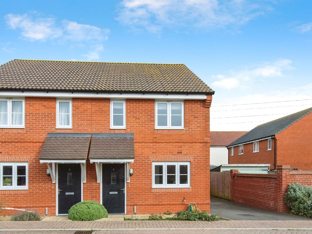 2 bed semidetached house for sale in Celandine Close, Stowupland