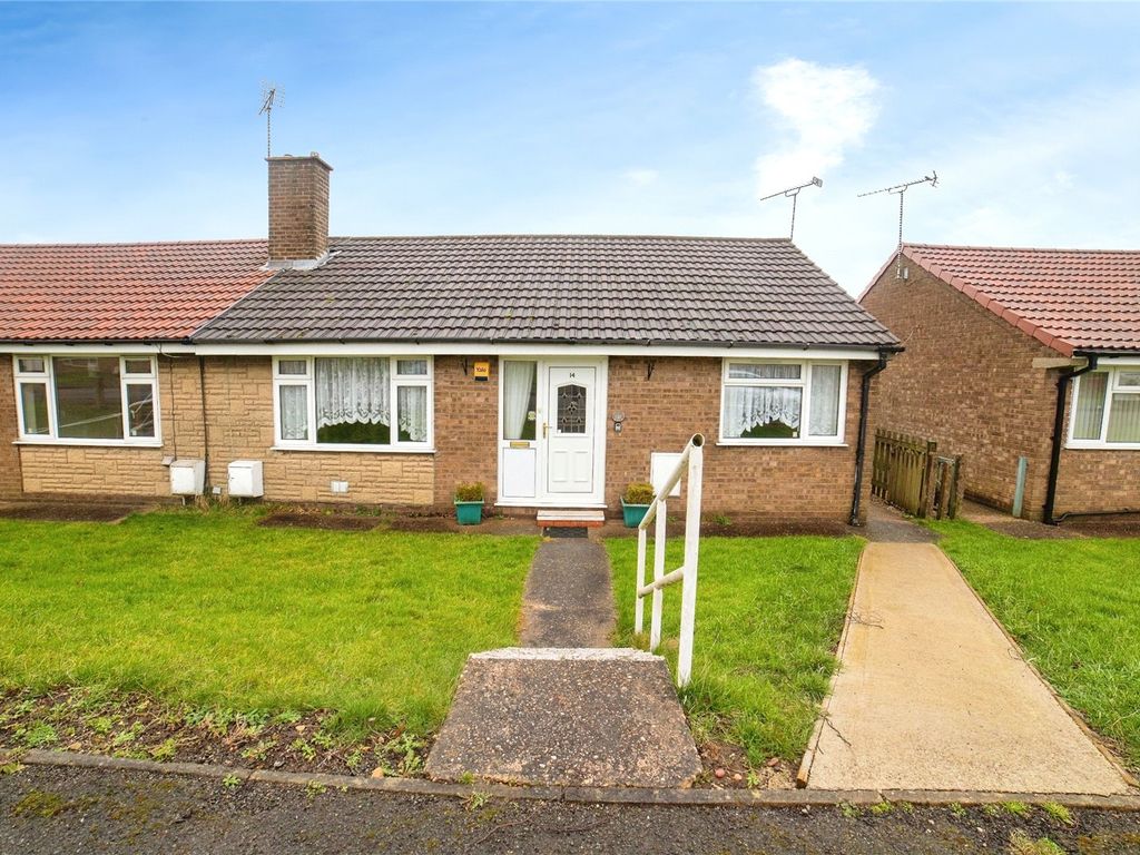 2 bed bungalow for sale in Meadow Close, Tibshelf, Alfreton, Derbyshire