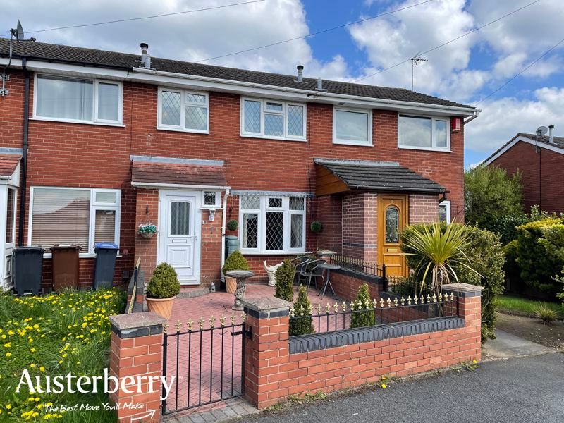 2 bed town house for sale in Hadden Close, Werrington, StokeOnTrent