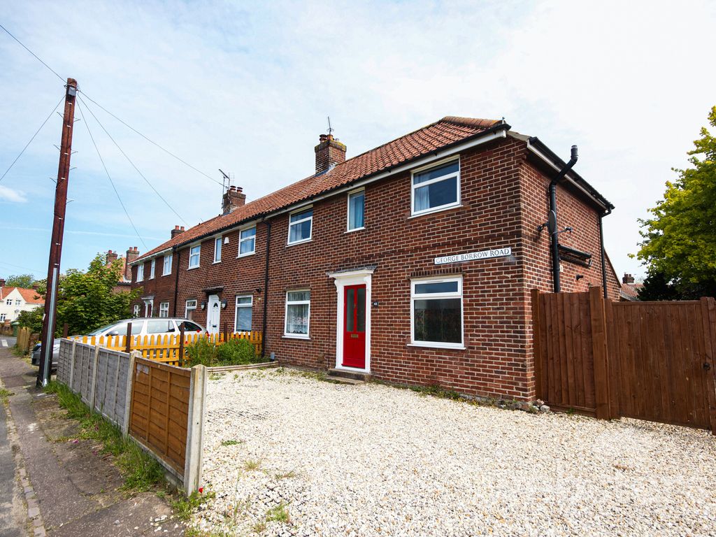 3 bed semidetached house to rent in Borrow Road, Norwich NR4