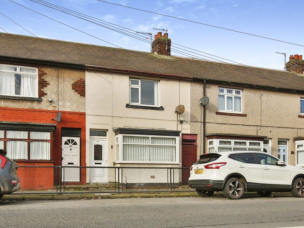 2 bed terraced house for sale in Brenda Road, Hartlepool TS25, £65,000