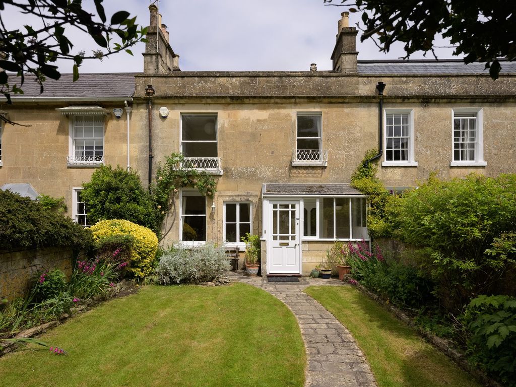 2 bed terraced house for sale in Church Road, Combe Down BA2, £675,000